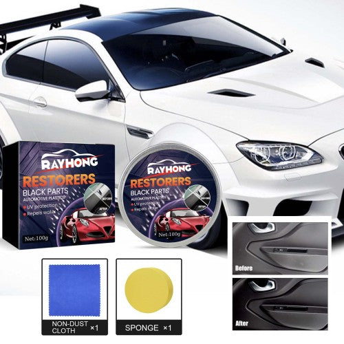 Plastic Trim Restorer Wax