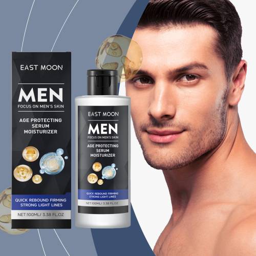 Men's Firming Face Serum with Peptides & Retinol
