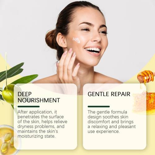 Tallow & Honey Face Moisturizer, Gentle Hydrating Cream