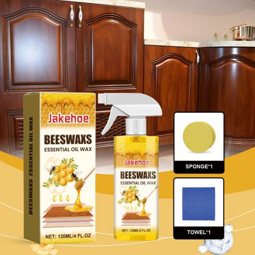 Beeswax Wood Polish Spray