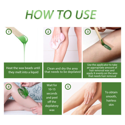 Gentle Hair Removal Wax with Chamomile & Aloe