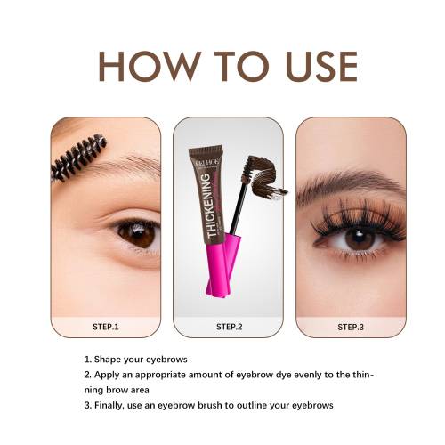 Fiber Brow Tint Gel, Water-Resistant