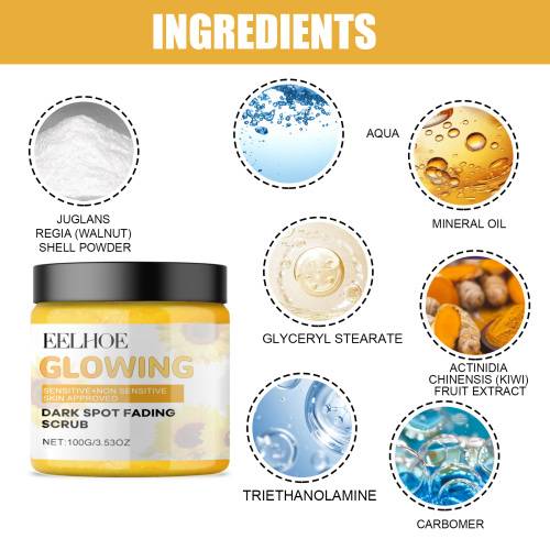 Turmeric Skincare Set: Cleanser, Scrub & Face Cream