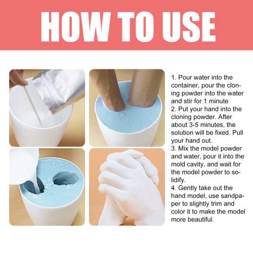 Plaster Hand Casting Kit