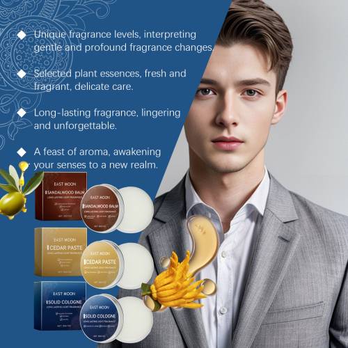 Men's Sandalwood Solid Perfume