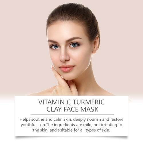 Vitamin C Turmeric Clay Face Mask