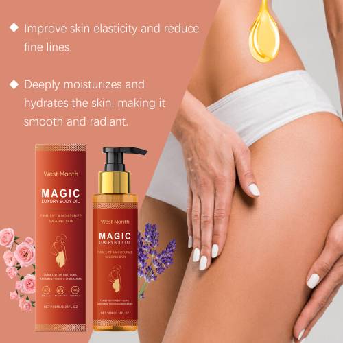 Lavender & Rose Body Oil, Firming