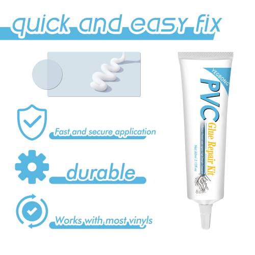 Inflatable Repair Kit, Clear Adhesive