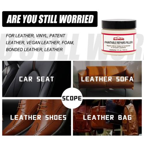 Paintable Leather Repair Filler