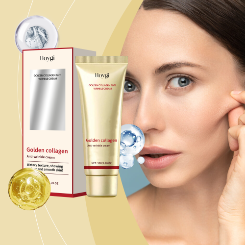Gold Collagen Face Cream with Niacinamide, Hydrating & Firming