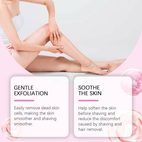 Pre-Shave Body Scrub for Smooth Shaving