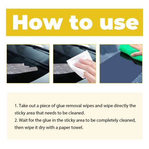Adhesive Removal Wipes