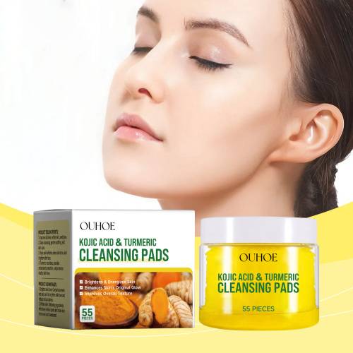Turmeric Cleansing Pads with Chamomile & Vitamin C