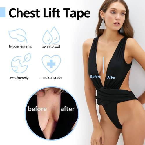 Breast Lift Tape, Invisible Breathable Bra Tape for A–E Cups
