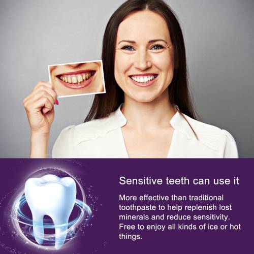 V34 Purple Tone Toothpaste