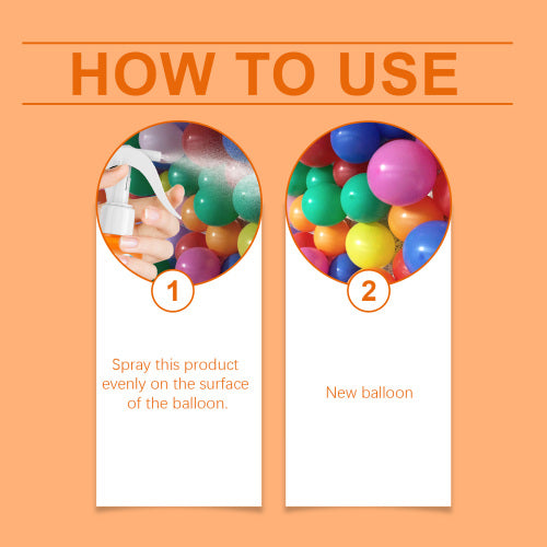 Latex Balloon Brightening Spray