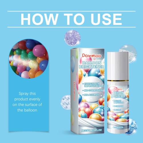 Balloon Decor Brightener Spray
