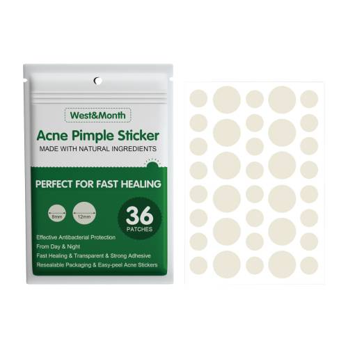 Hydrocolloid Pimple Patches, 24 Pieces