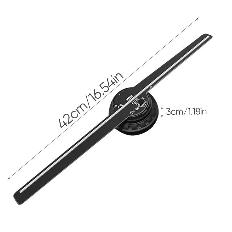 3D Hologram LED Fan Projector | zavevo