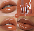 Ice Cream Flavored Lip Oil Gloss, Mirror-Shine Wet-Look Hydrating Lip Gloss