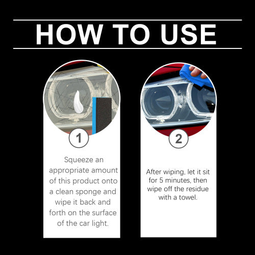 Headlight Repair Cream