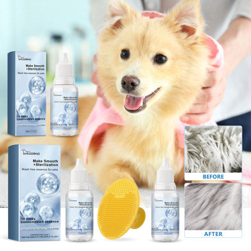 Pet Leave-In Coat Serum Set