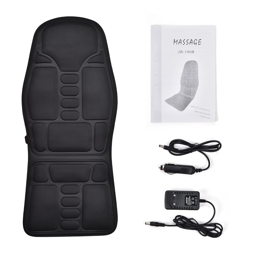Desk Chair Massage Seat Cushion with Heat and Vibration for Office Car Pressure Relief
