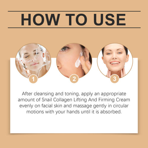 Snail Collagen Firming Face Cream with Hyaluronic Acid