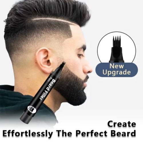 Beard Filler Pen with Detachable Brush
