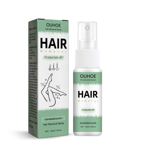 Full Body Hair Removal Spray with Aloe, 30 ml