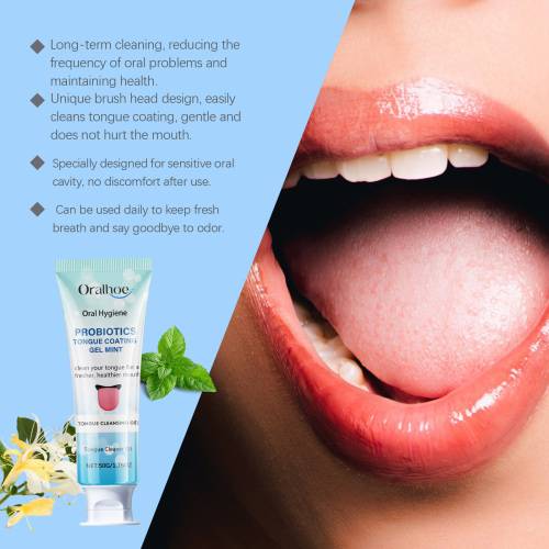 Tongue Cleaning Set with Tea & Honey