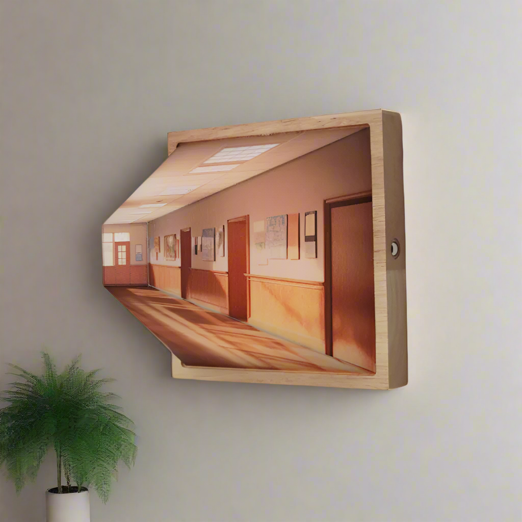 3D-Naked Eye Vision Wall Lamp | Stunning Wall Ambience | zavevo