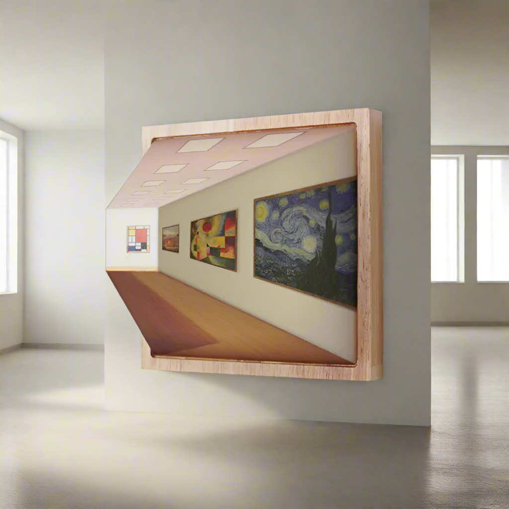 3D-Naked Eye Vision Wall Lamp | Stunning Wall Ambience | zavevo