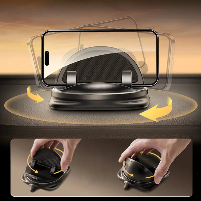 zavevo | 360° RotateX – Universal Rotating Car Phone Holder | Secure & Adjustable Mount for All Smartphones