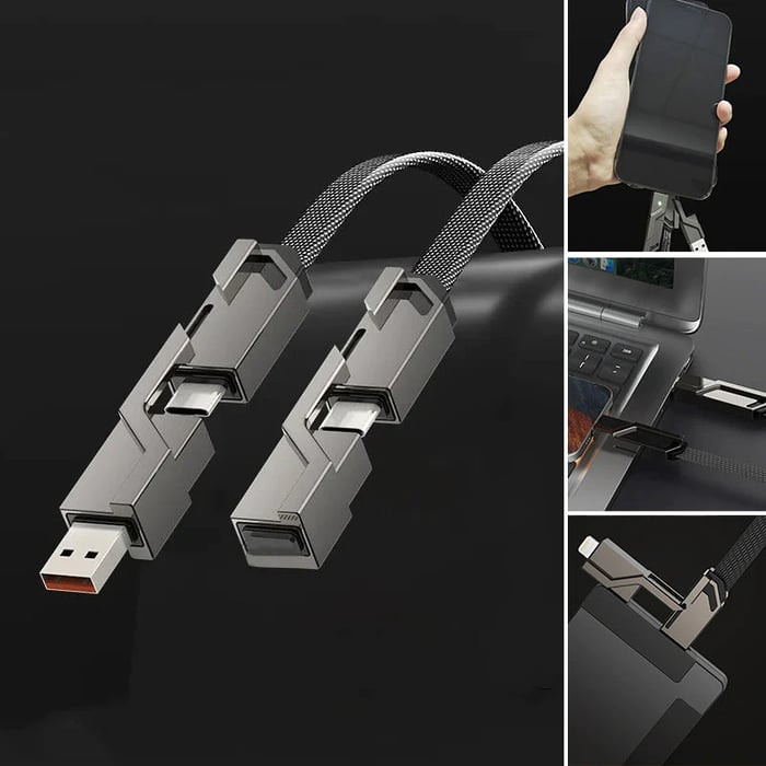 4-in-1 Anti-Tangle-Charger | zavevo