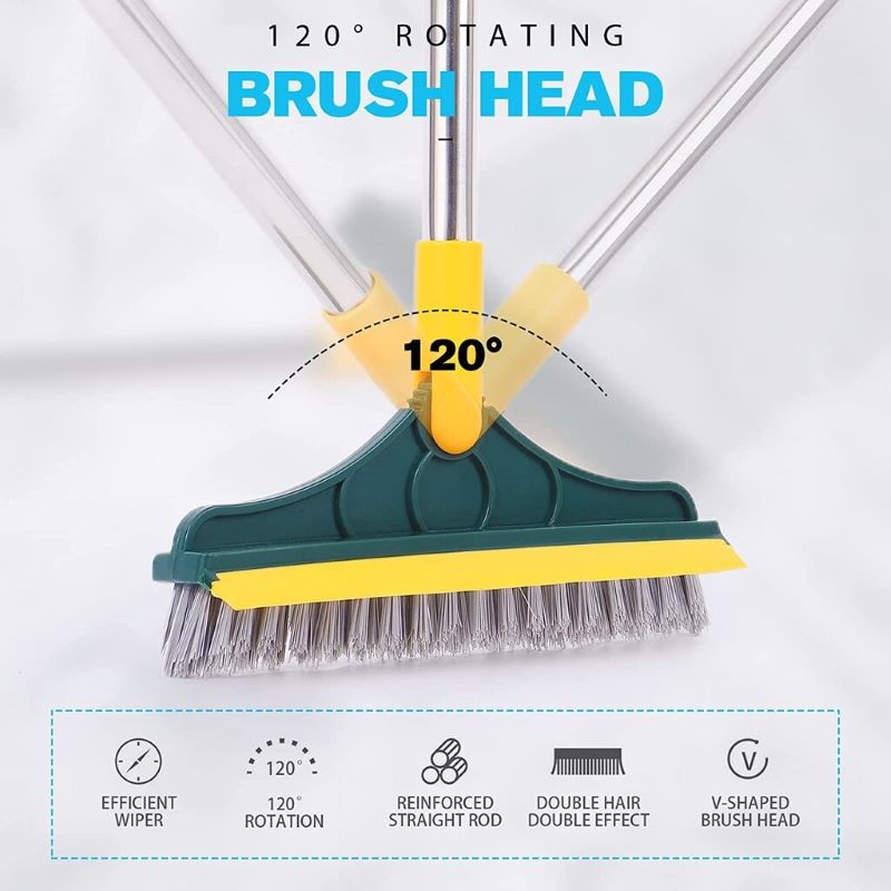 2-in-1 Cleaning Floor Scrub Brush zavevo