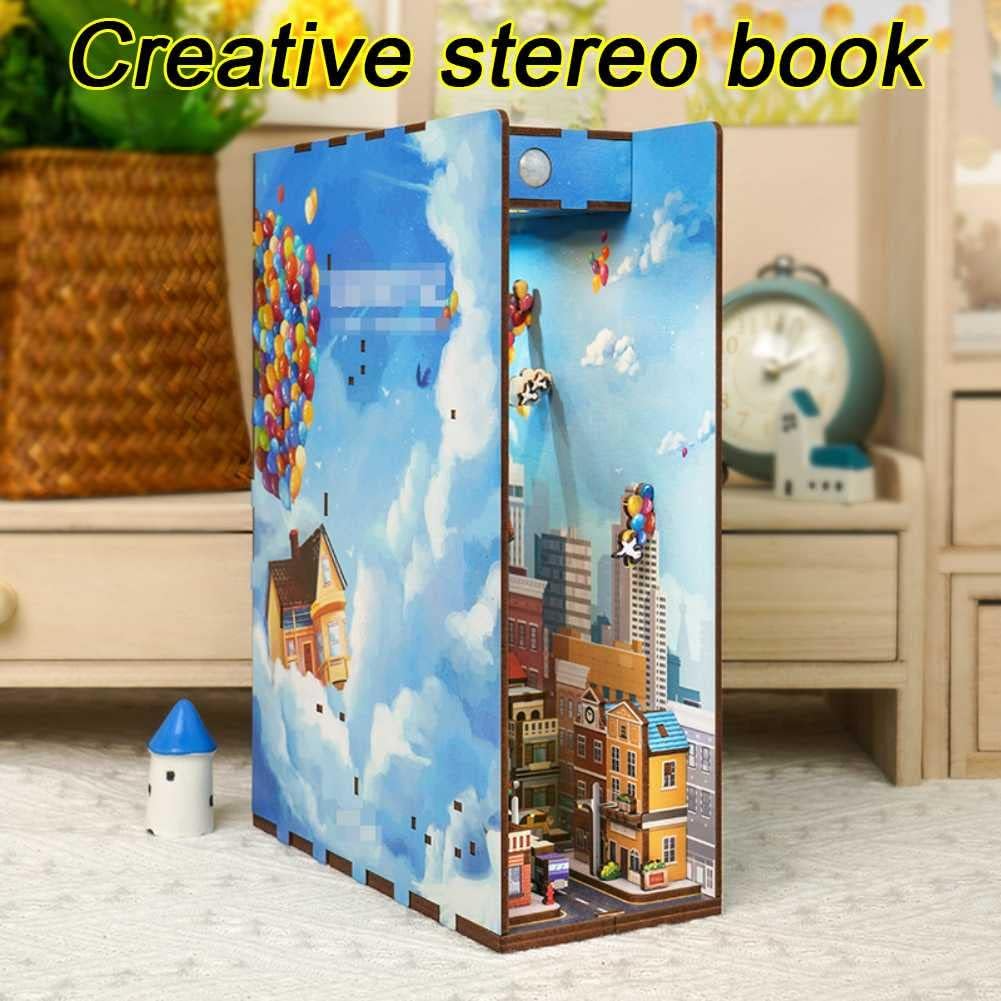 3D-Wood Puzzle DIY-Book Corner Kit | zavevo