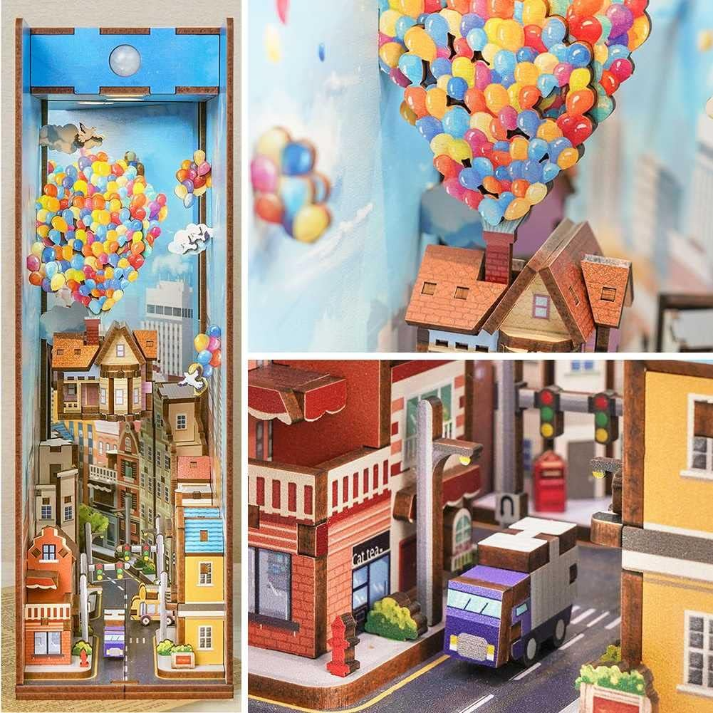 3D-Wood Puzzle DIY-Book Corner Kit | zavevo