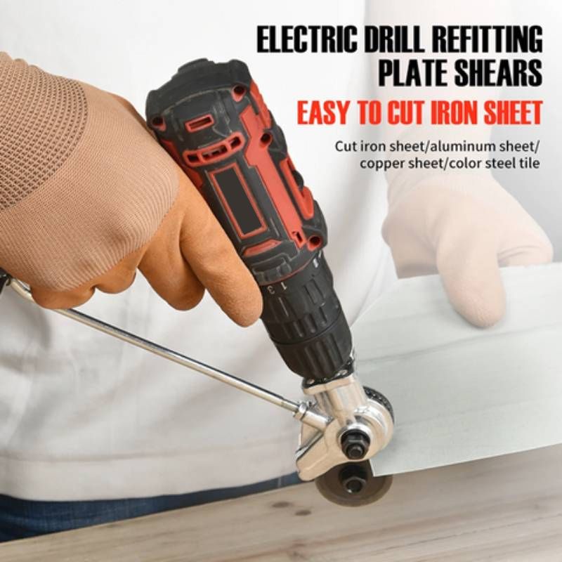 zavevo | Heavy-Duty Metal Cutting Adapter for Drill