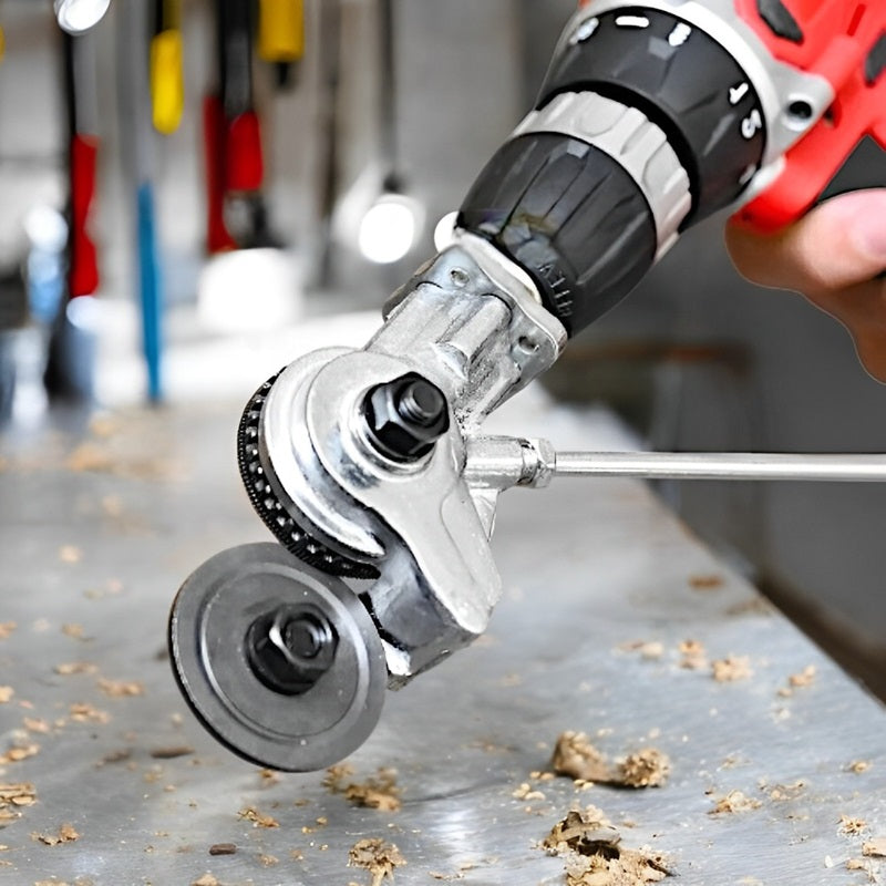 zavevo | Heavy-Duty Metal Cutting Adapter for Drill