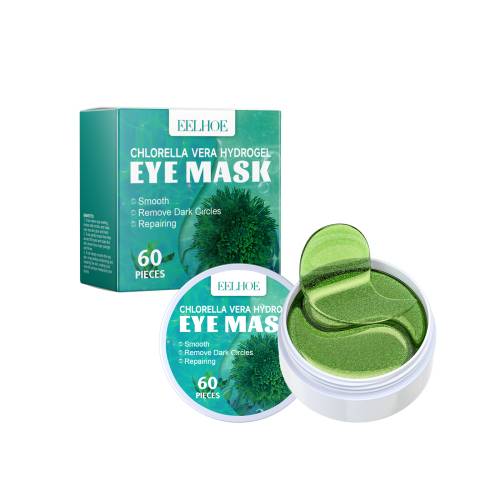 Chlorella Hydrogel Eye Patches with Aloe