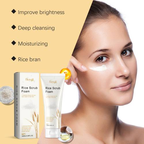 Rice Face Cleanser with Hyaluronic Acid, Gentle