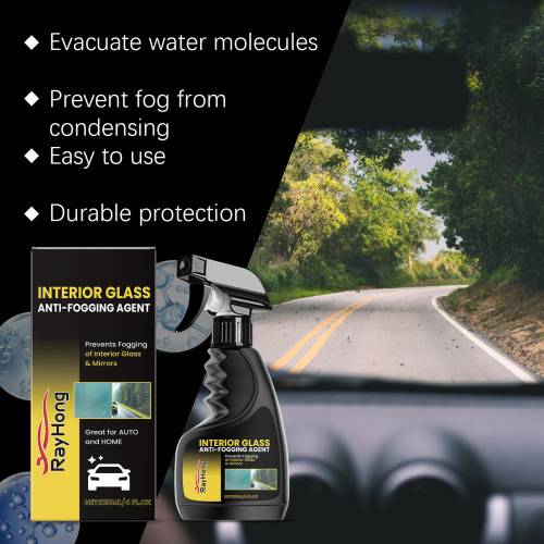 Windshield Anti-Fog Spray, Brightening