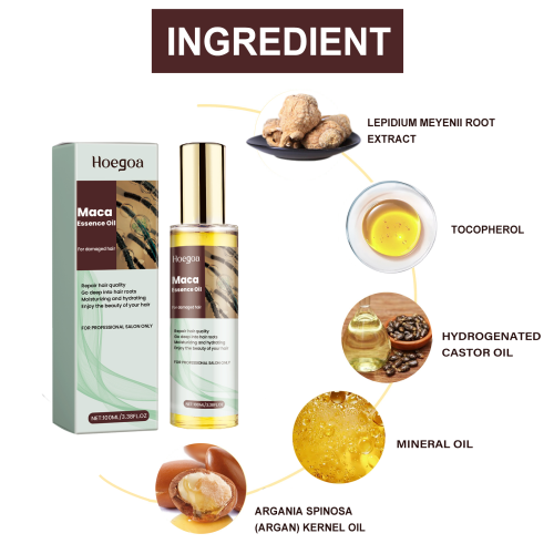 Maca Argan Hair Oil for Dry Ends
