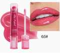 Plumping Lip Oil, Mirror-Shine Liquid Lipstick with Non-Sticky Glass-Lip Finish