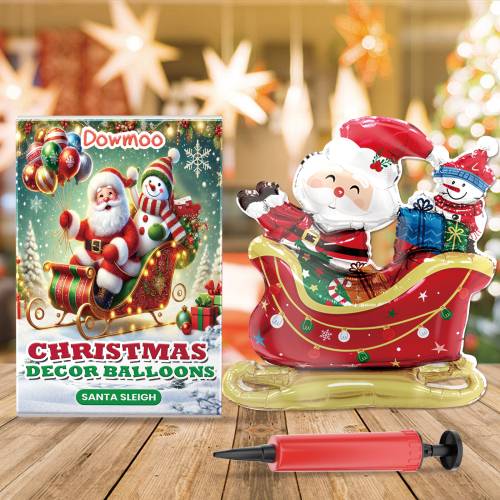 Christmas Snowman Standing Balloon