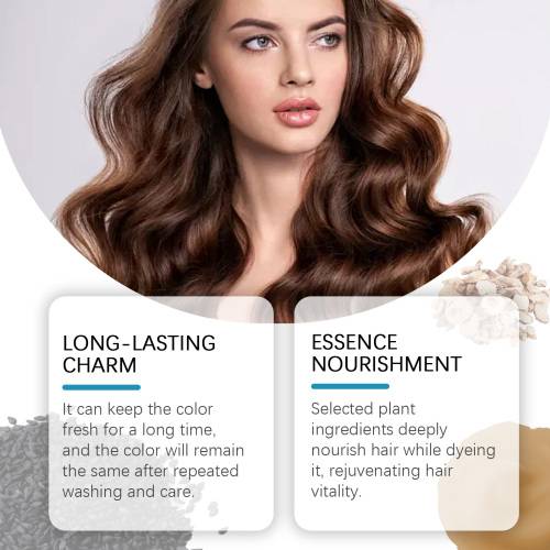 Black Hair Color Shampoo, Herbal