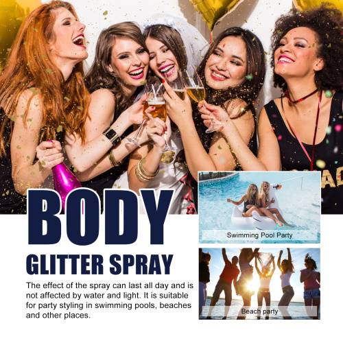 Glitter Highlighter Body Spray