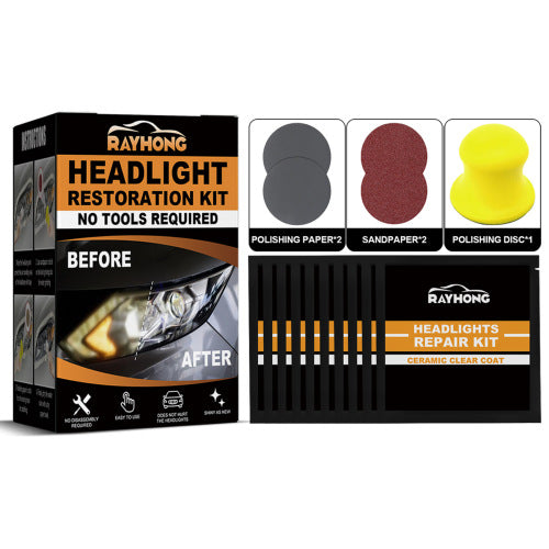 Ceramic Headlight Restoration Kit