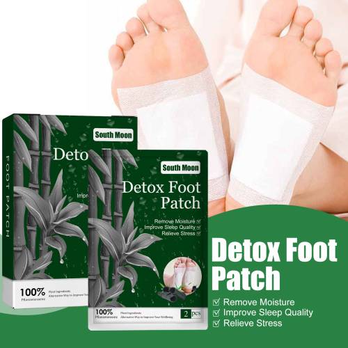 Mugwort Bamboo Charcoal Foot Patches